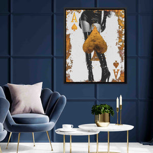 Long Legs Ace - Luxury Wall Art