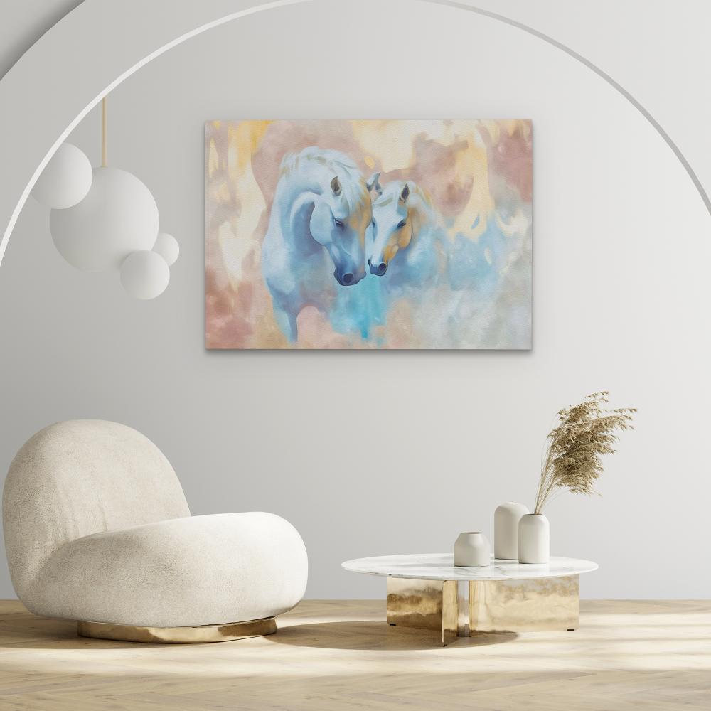 Loving Horses - Luxury Wall Art