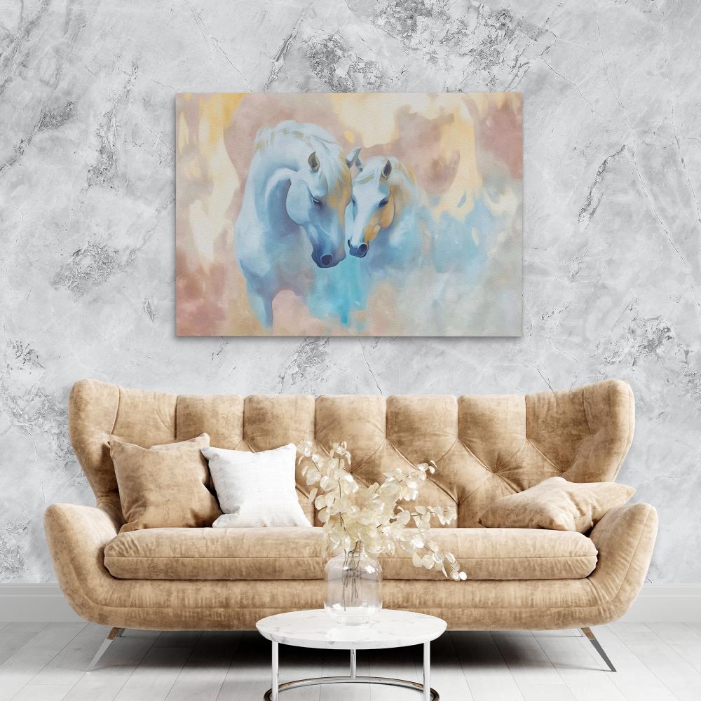 Loving Horses - Luxury Wall Art