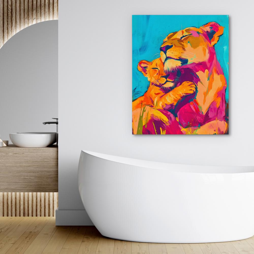 Loving Purrs - Luxury Wall Art