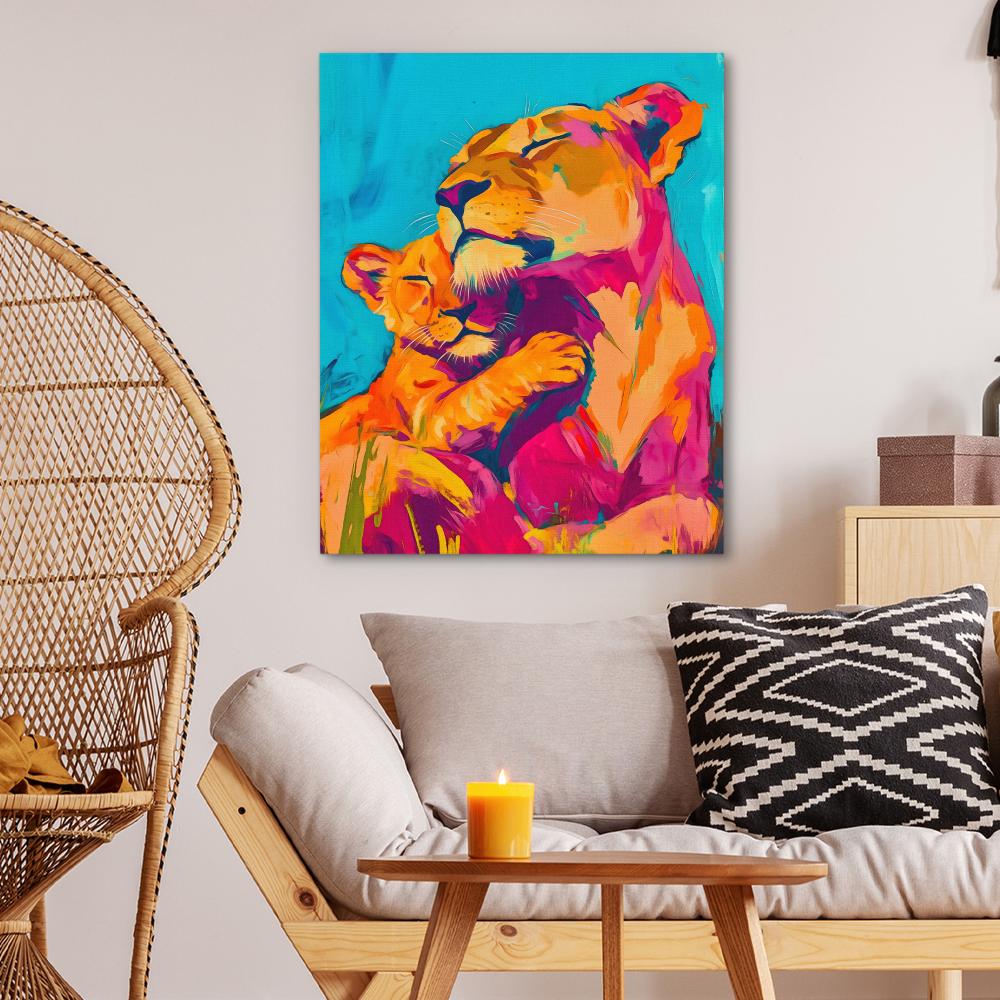 Loving Purrs - Luxury Wall Art