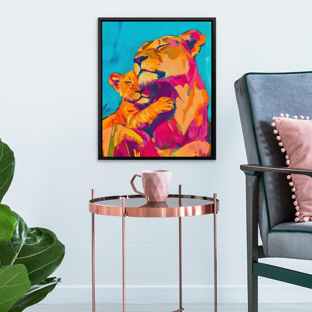 Loving Purrs - Luxury Wall Art