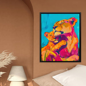 Loving Purrs - Luxury Wall Art