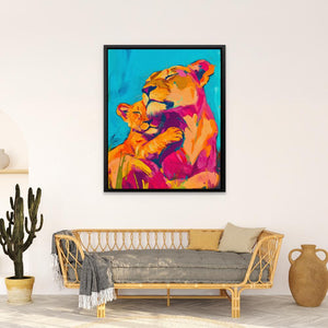 Loving Purrs - Luxury Wall Art