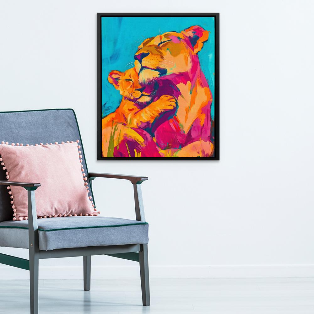 Loving Purrs - Luxury Wall Art