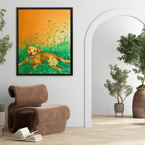 Lucky Dog - Luxury Wall Art