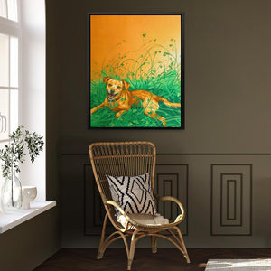 Lucky Dog - Luxury Wall Art