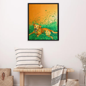 Lucky Dog - Luxury Wall Art