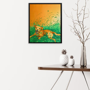 Lucky Dog - Luxury Wall Art