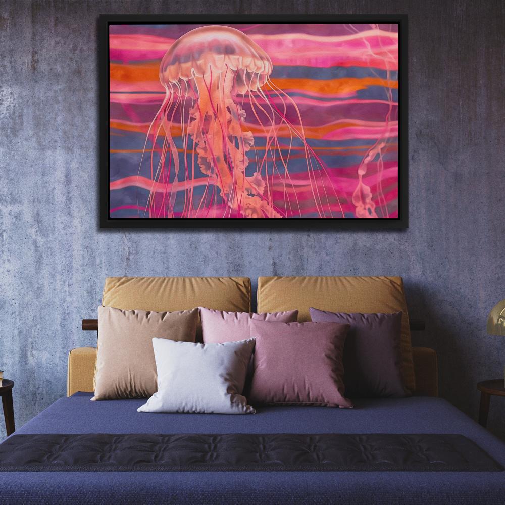 Luminous Jellyfish - Luxury Wall Art