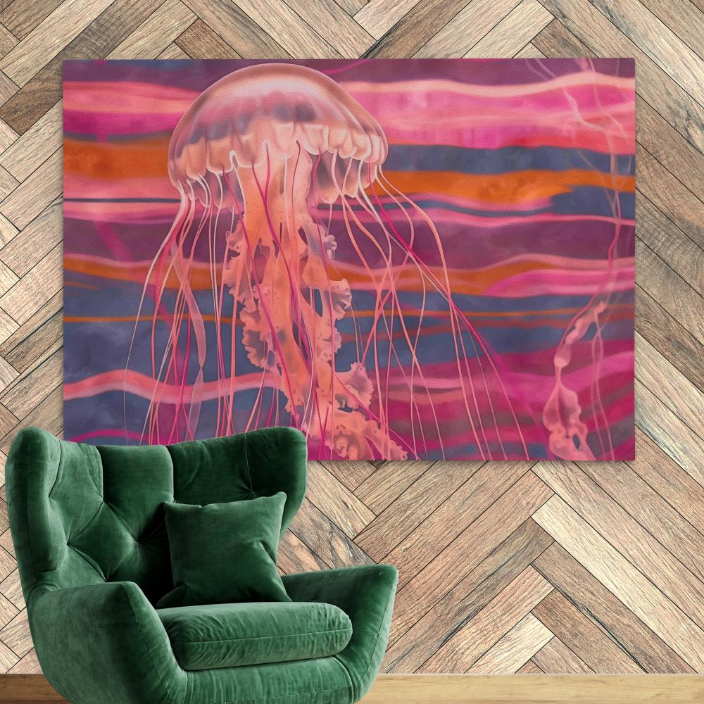Luminous Jellyfish - Luxury Wall Art