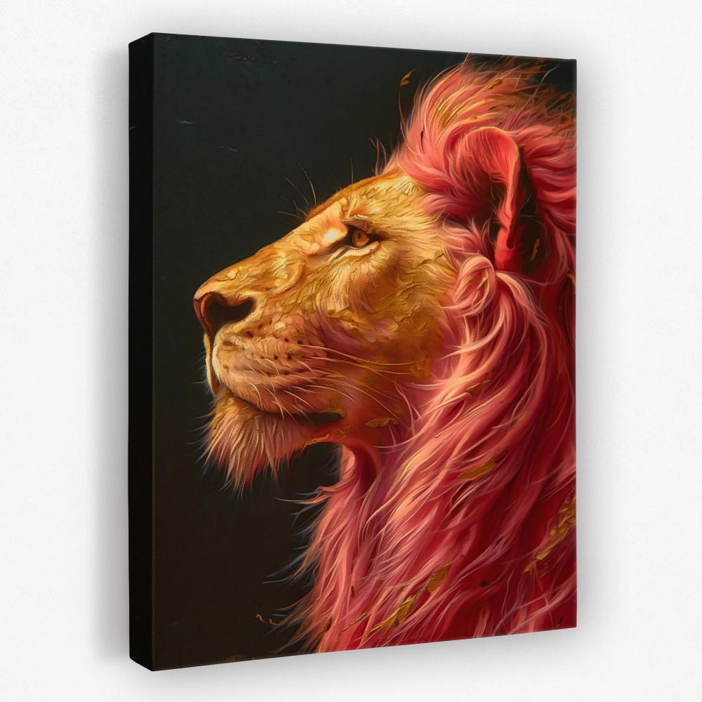 Luminous Lion - Luxury Wall Art