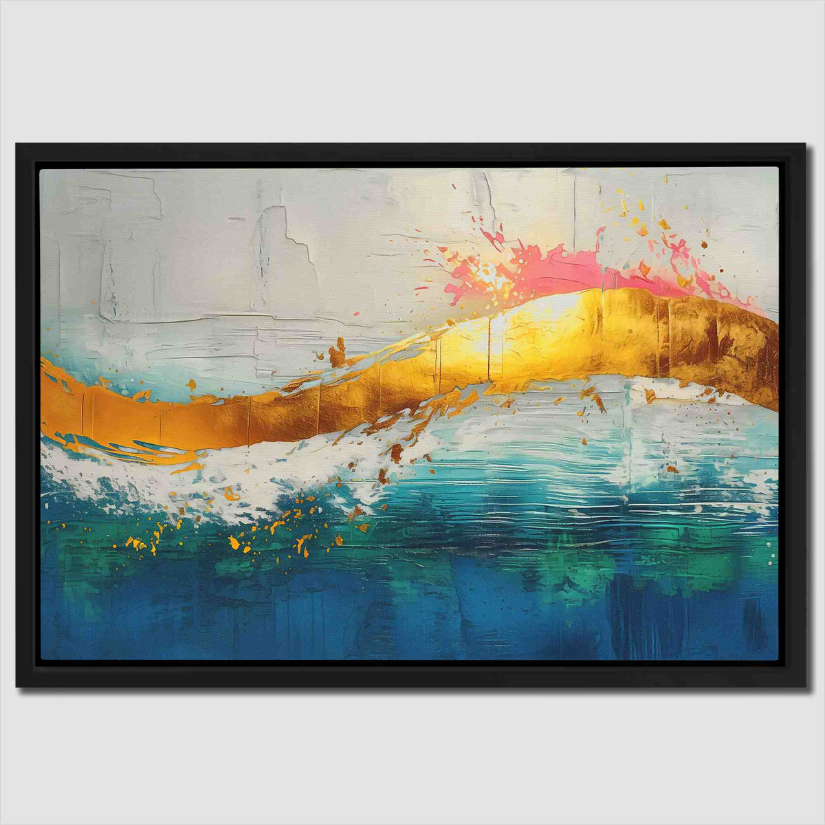 Luminous Wave - Luxury Wall Art