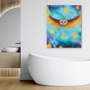 Lunar Owl - Luxury Wall Art