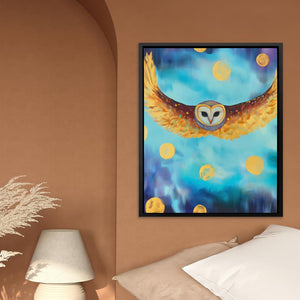 Lunar Owl - Luxury Wall Art
