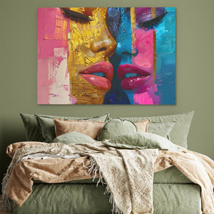 Luscious Lady Lips - Luxury Wall Art