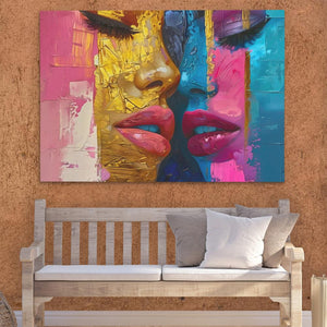 Luscious Lady Lips - Luxury Wall Art