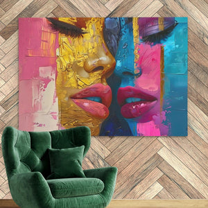 Luscious Lady Lips - Luxury Wall Art