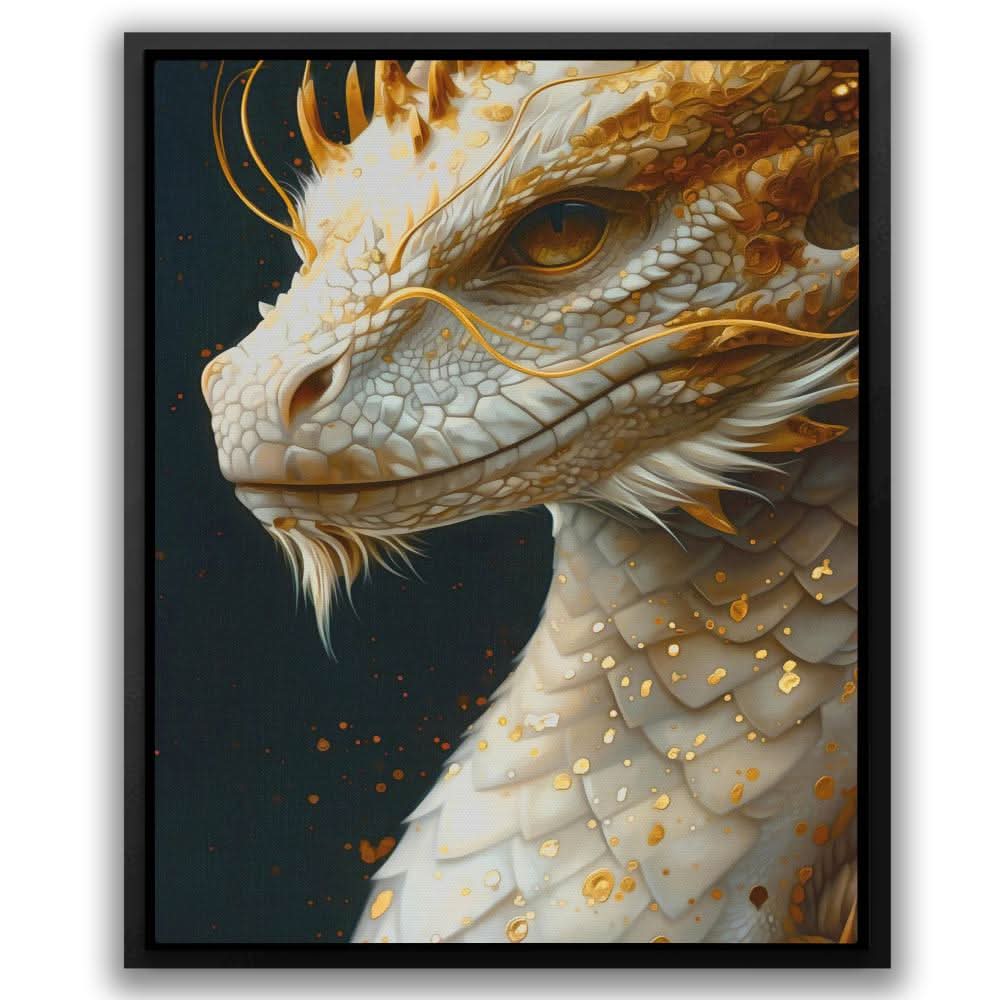 Luxurious Dragon - Dragon Canvas Wall Art