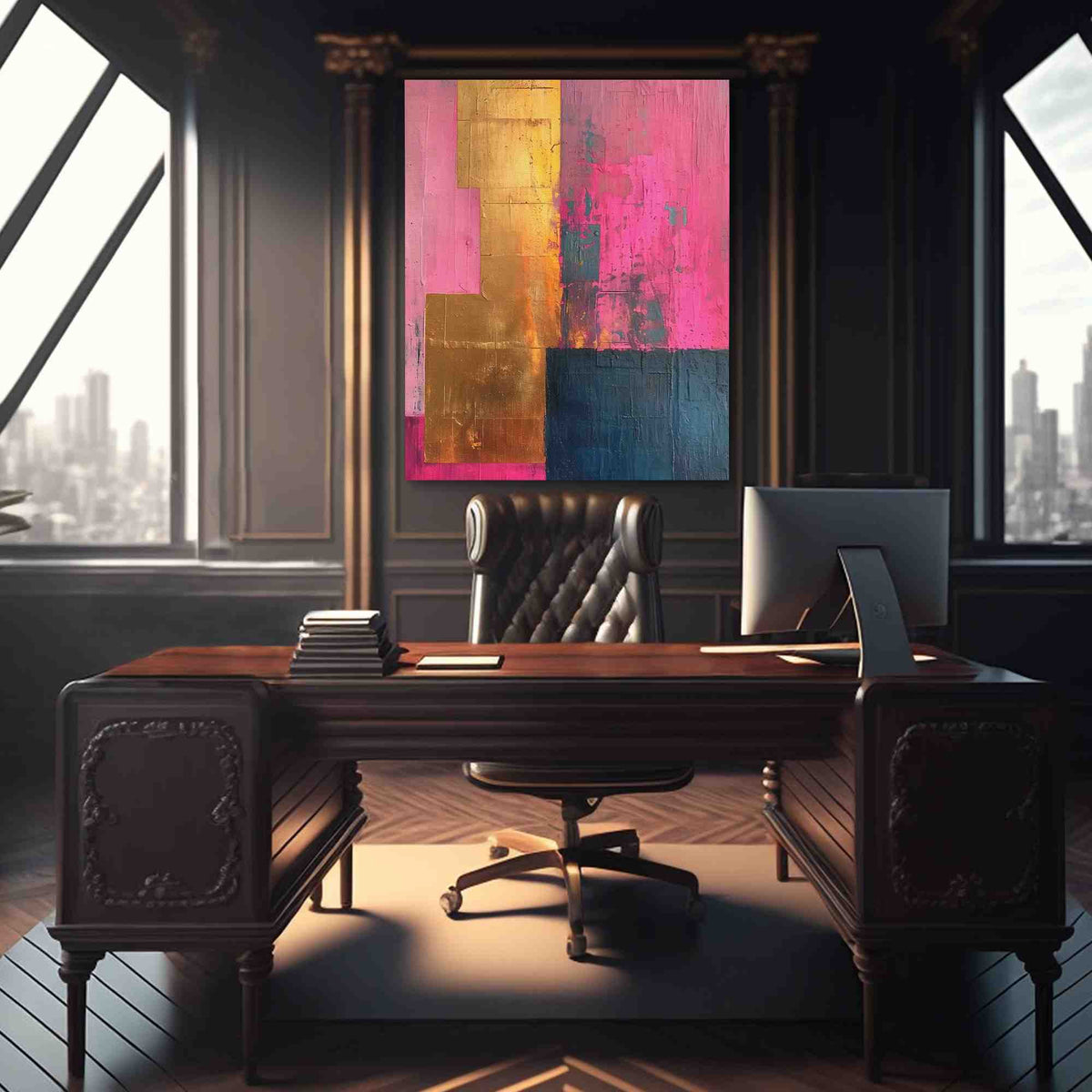 Luxurious Pink - Luxury Wall Art