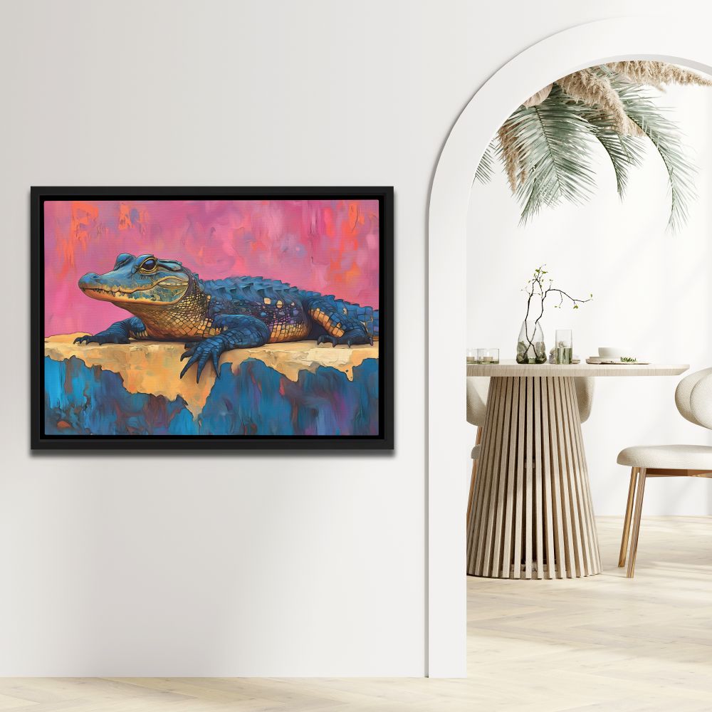 Luxury Crocodile - Luxury Wall Art