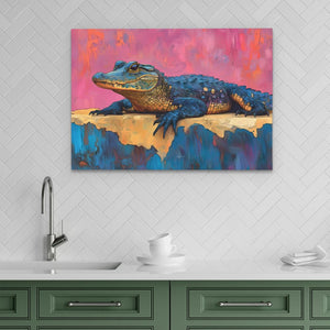 Luxury Crocodile - Luxury Wall Art