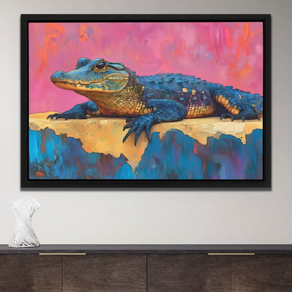 Luxury Crocodile in a room