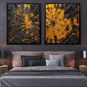 Luxury Webs (2) Set - Luxury Wall Art