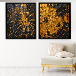 Luxury Webs (2) Set - Luxury Wall Art