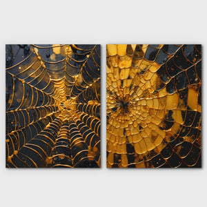 Luxury Webs (2) Set - Luxury Wall Art