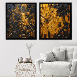 Luxury Webs (2) Set - Luxury Wall Art