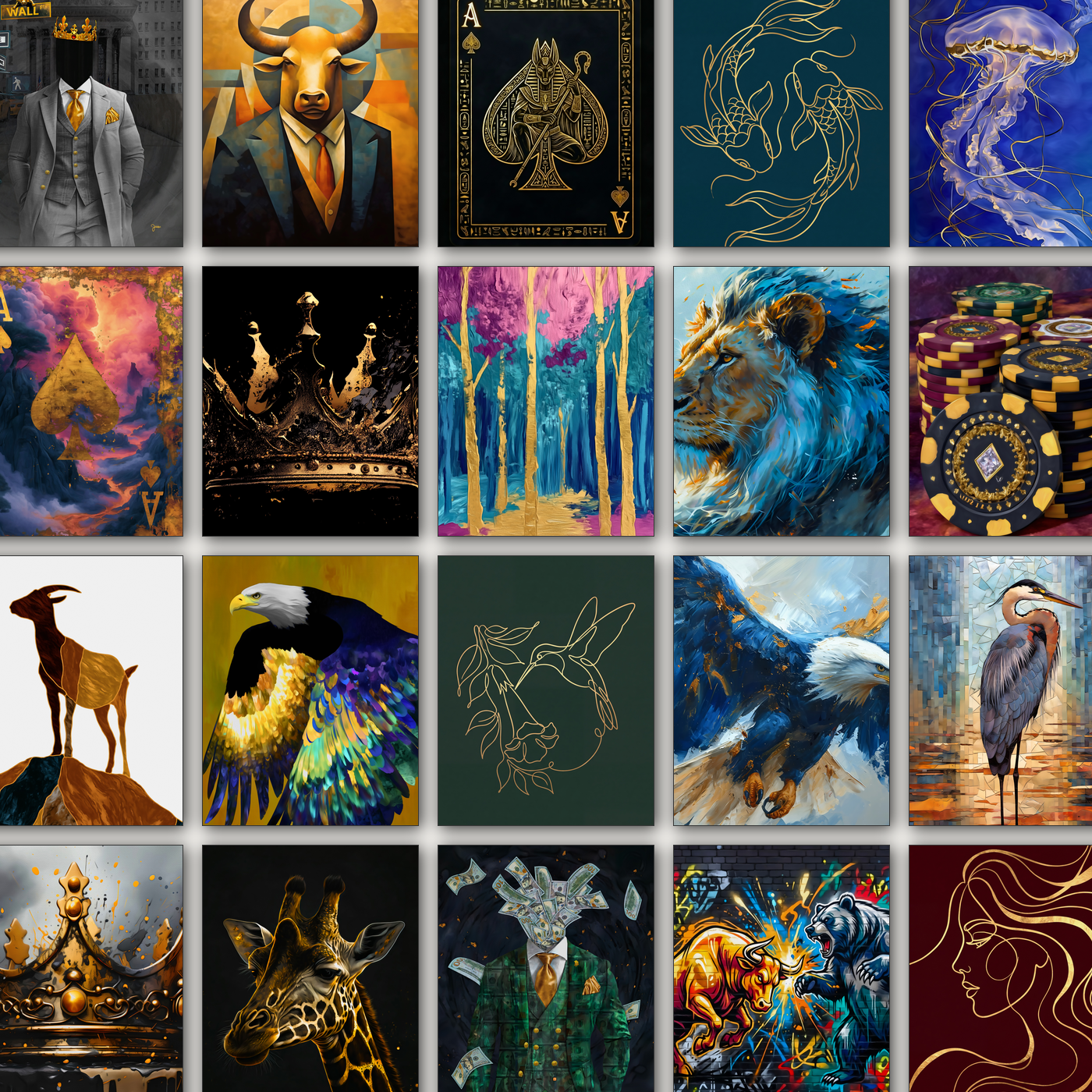 Featured luxury wall art collections