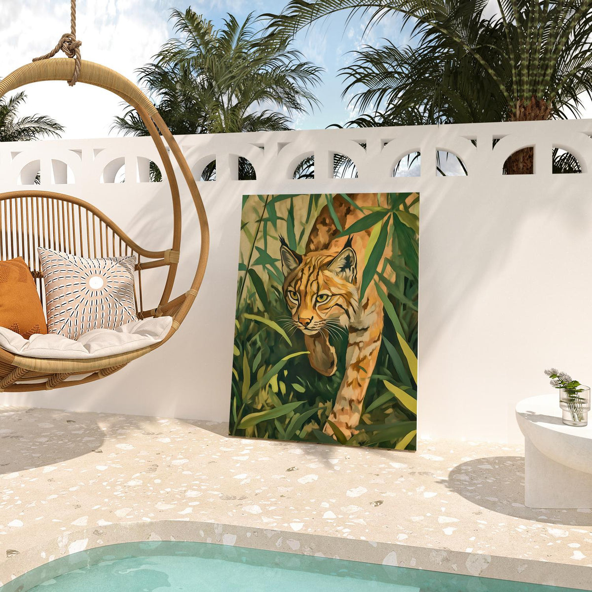 Lynx Jungle Stalker - Luxury Wall Art