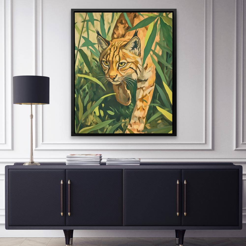 Lynx Jungle Stalker - Luxury Wall Art