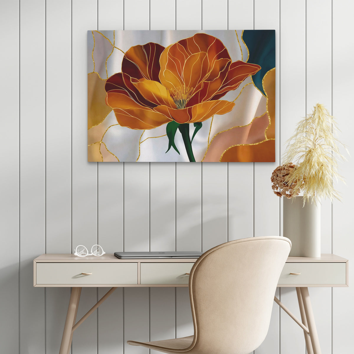 Magnolias Golden Glow - Luxury Wall Art
