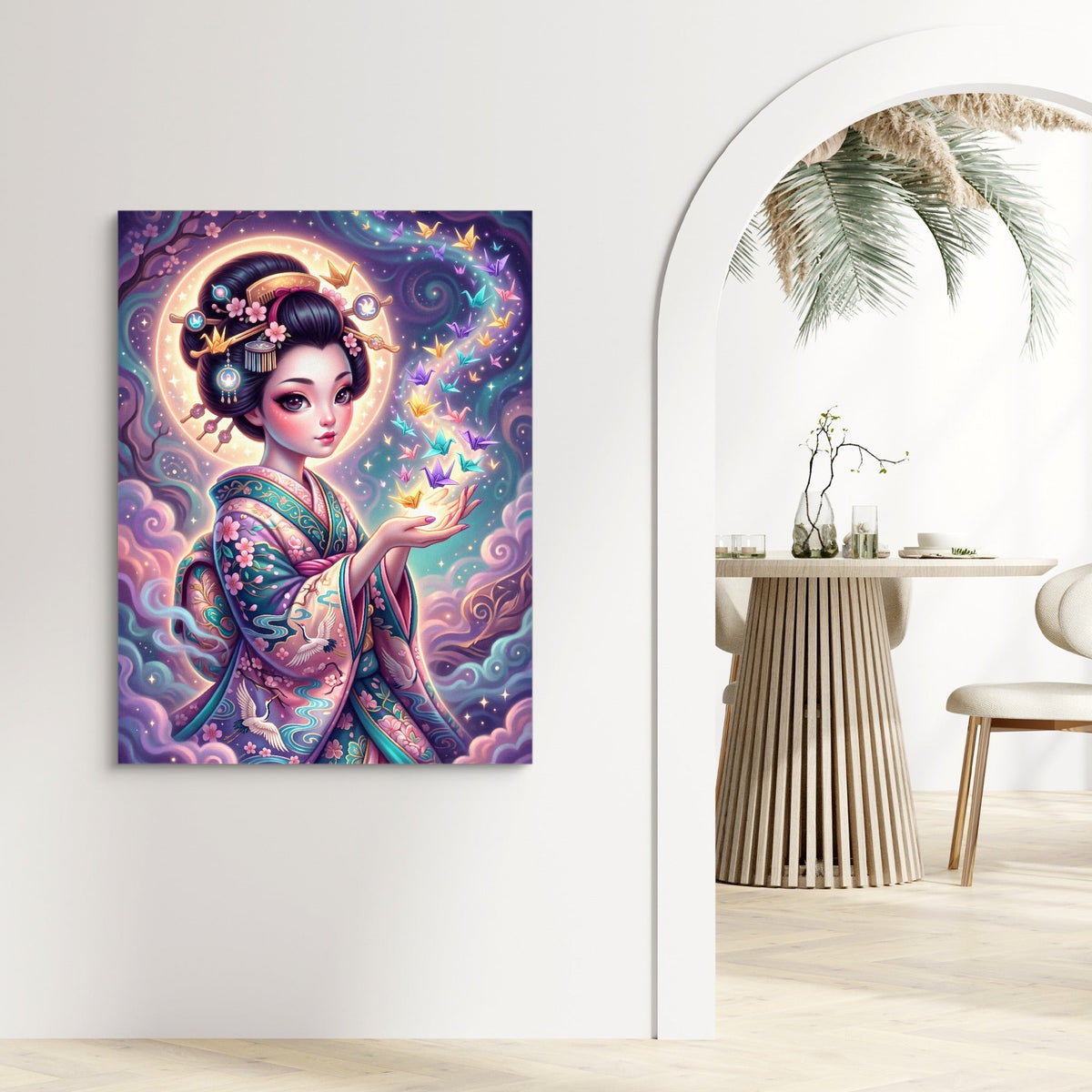 Maiden's Crane Flight - Luxury Wall Art