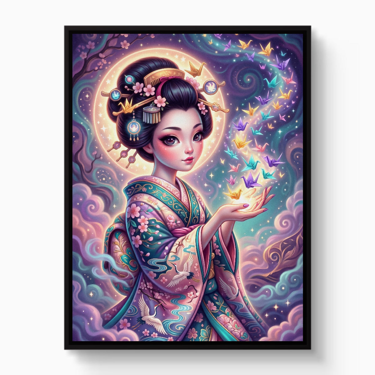 Maiden's Crane Flight - Luxury Wall Art