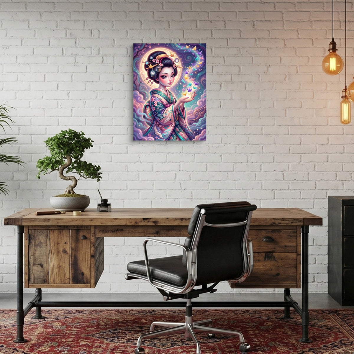 Maiden's Crane Flight - Luxury Wall Art