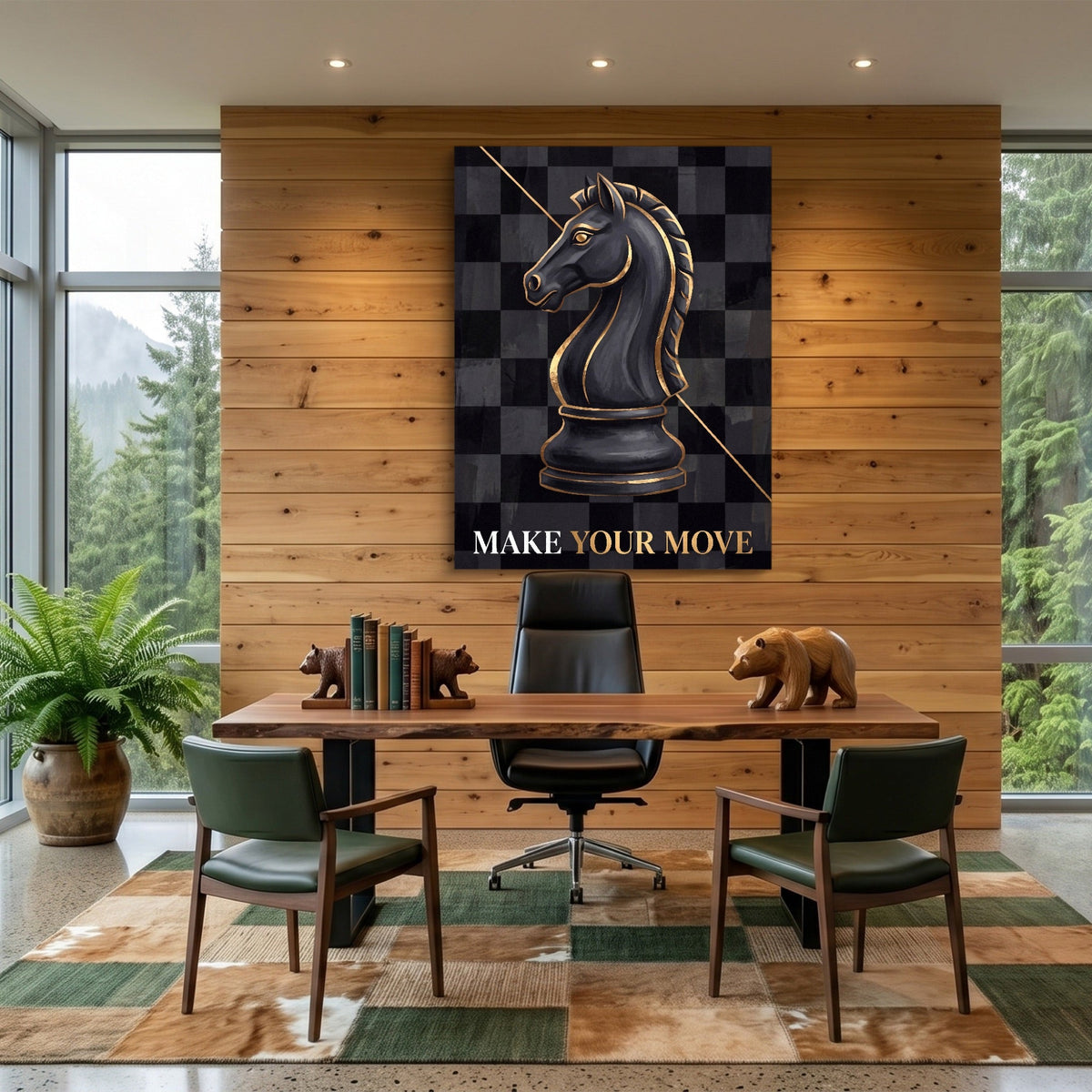 Make Your Move - Luxury Wall Art