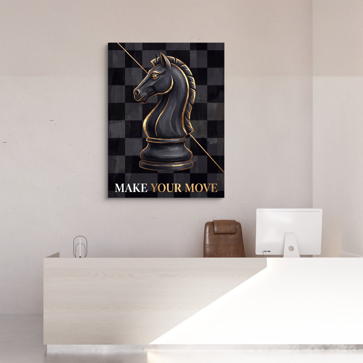 Make Your Move — make your move sq reception desk 1port flush print