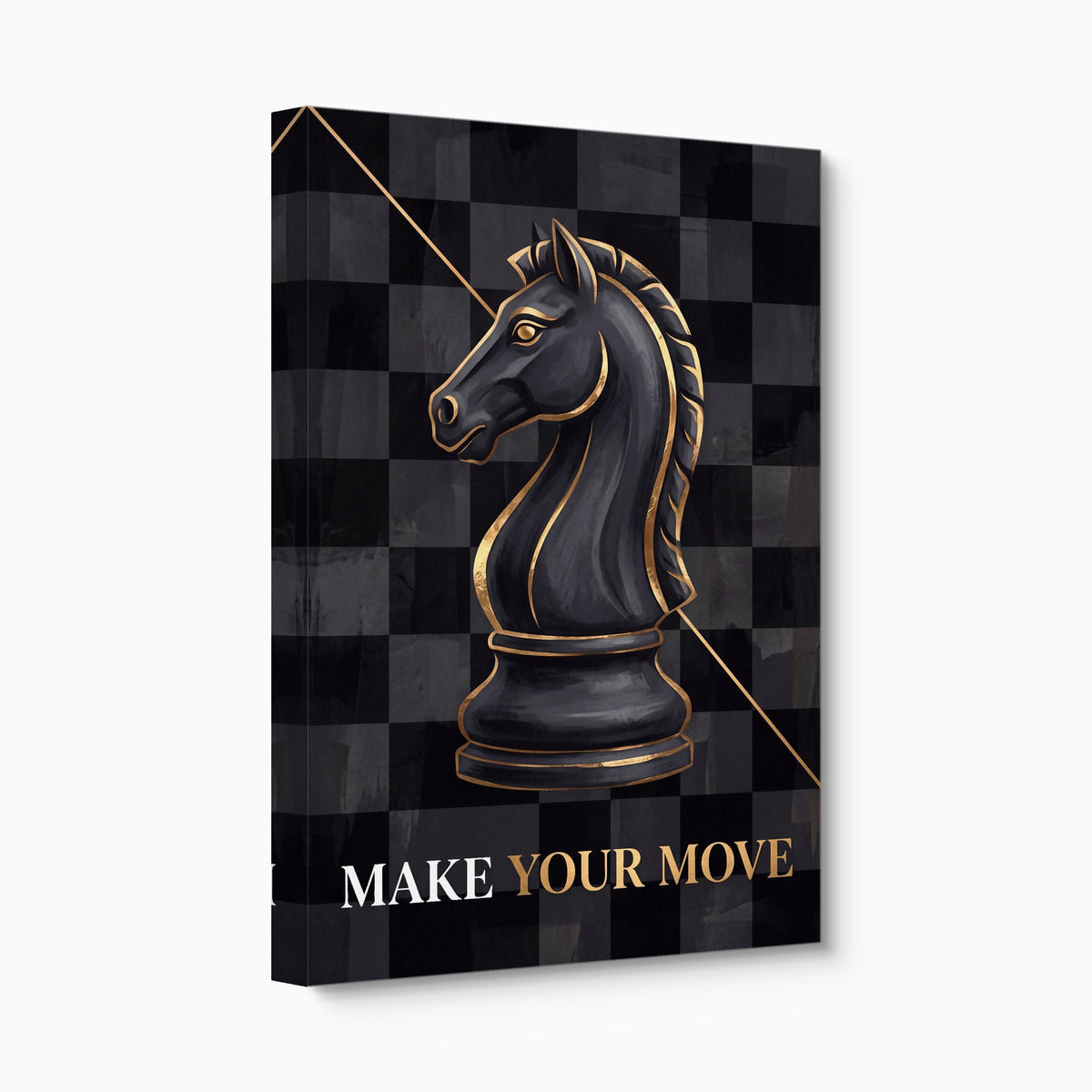Make Your Move — make your move angled flush print