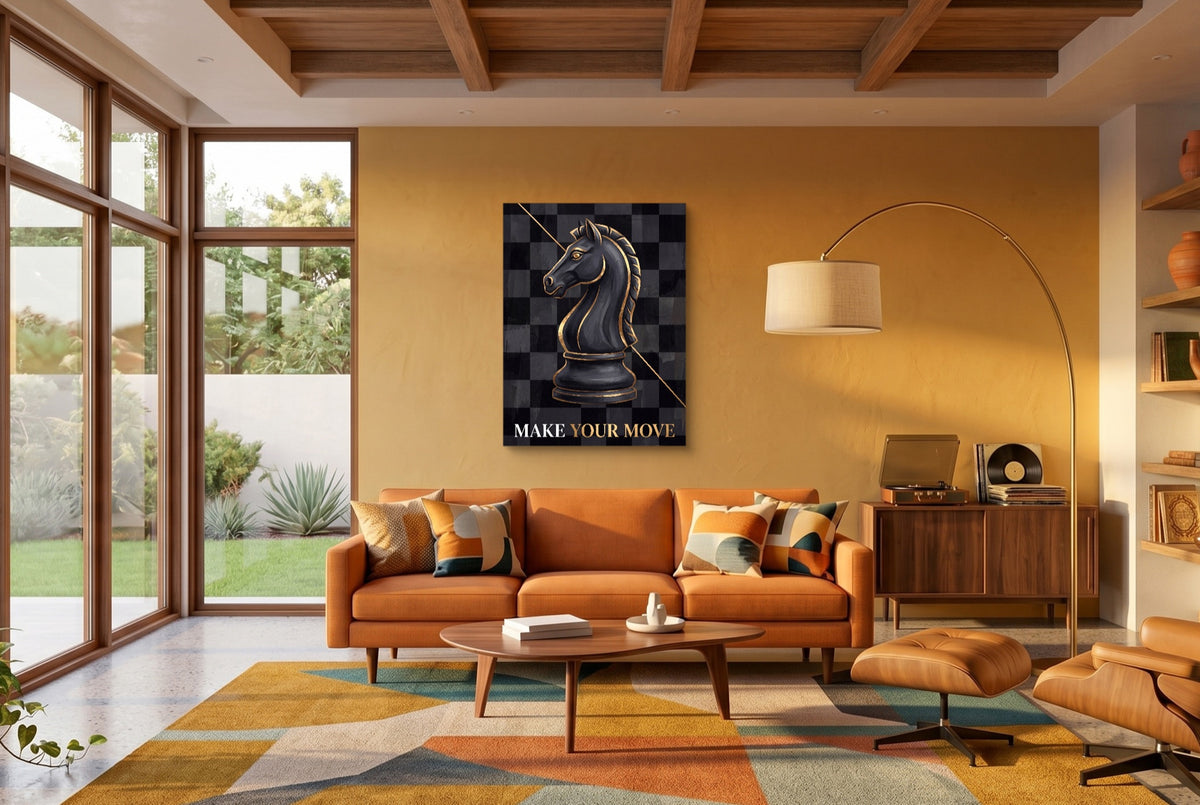 Make Your Move — make your move living room interior space 1port flush print