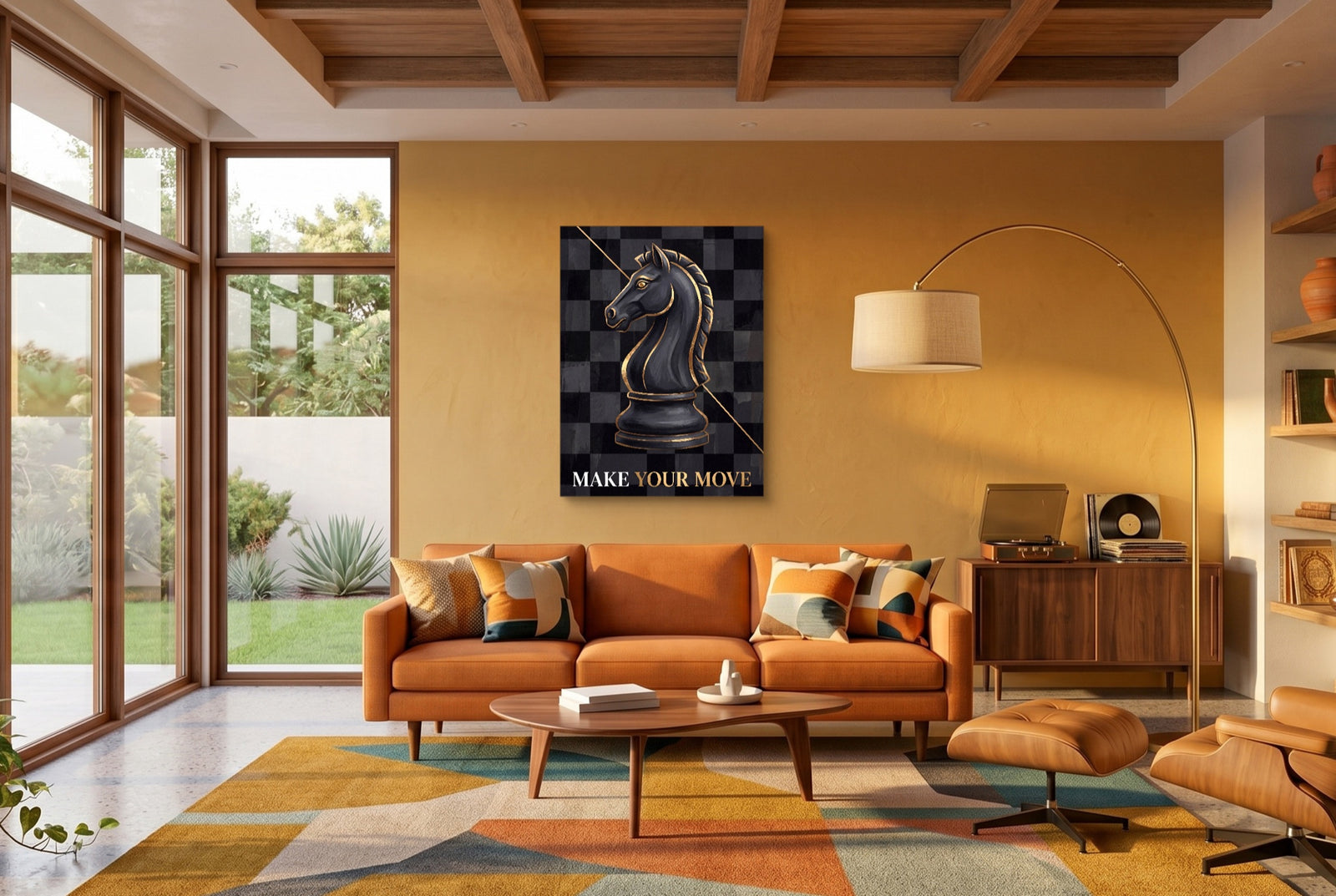 Make Your Move — make your move white studio framed black