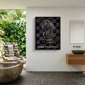 Make Your Move — make your move sq outdoor bathroom 1port framed black