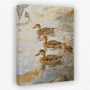 Mallard Ducklings - Luxury Wall Art