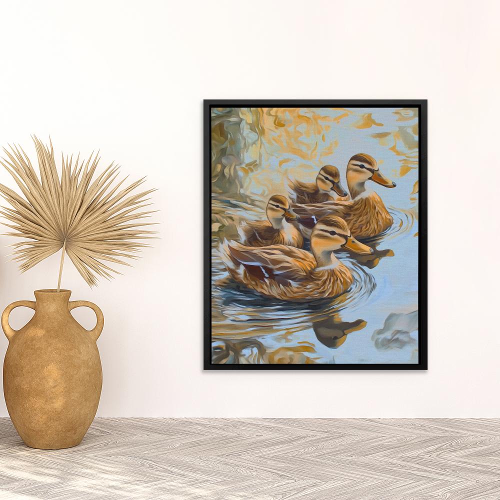 Mallard Family - Luxury Wall Art