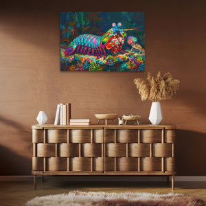 Mantis Shrimp Coral Kingdom — Mantis Shrimp Coral Kingdom Brown Room Clean 25