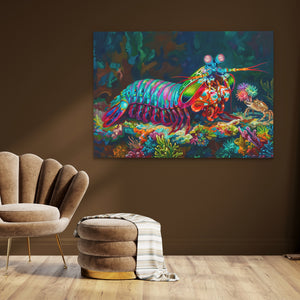 Mantis Shrimp Coral Kingdom — Mantis Shrimp Coral Kingdom brown room land 201