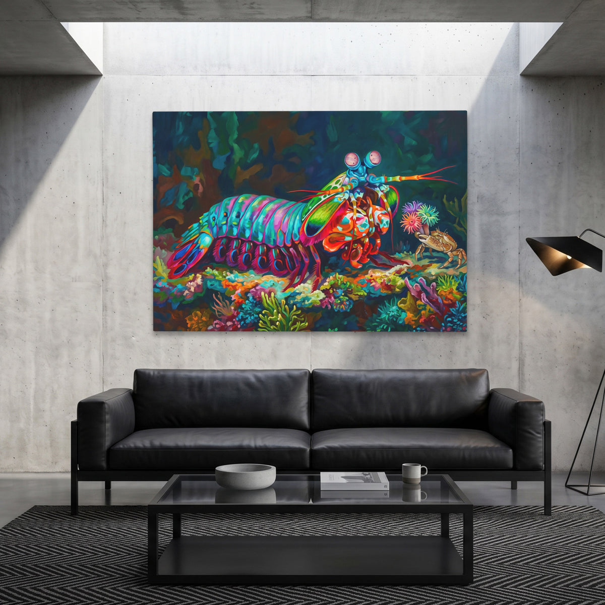 Mantis Shrimp Coral Kingdom — Mantis Shrimp Coral Kingdom Grey Luxury Land 89