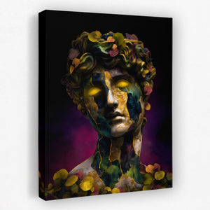 Marble Dreams Bloom - Luxury Wall Art